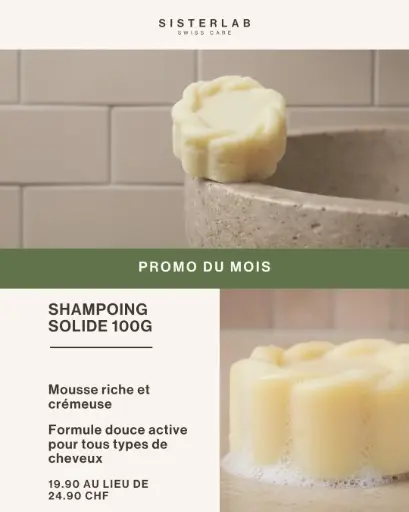 Shampoing Solide 100g promo du mois